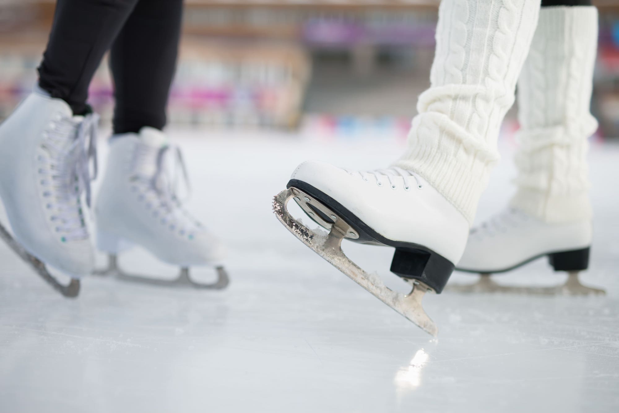 Professional ice skating instruction